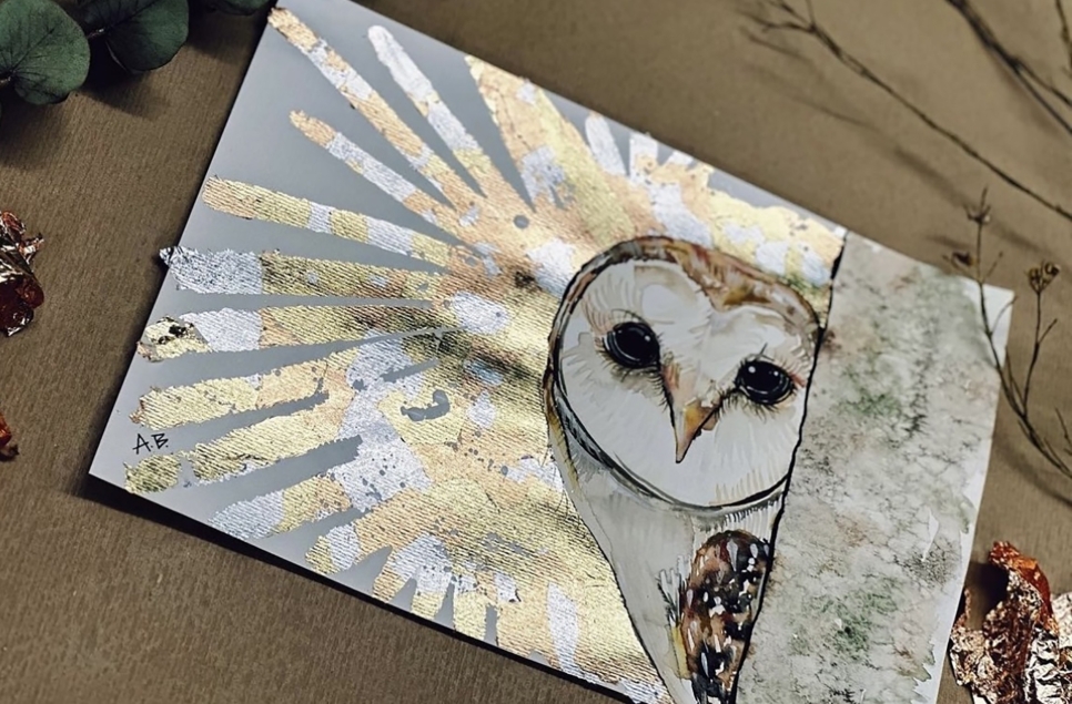 Owl with gold leaf 966x635.jpg